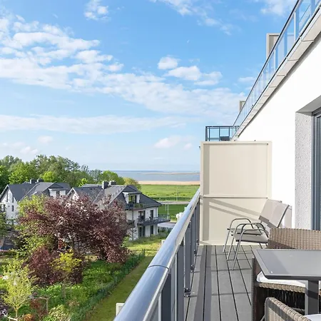 Boddenglueck Mit 2 Schlafzimmer Und Ostbalkon شقة فاستروم