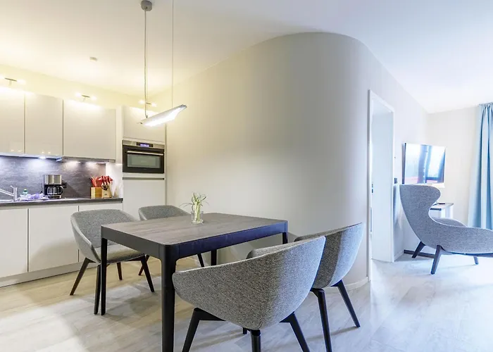 Boddenglueck Mit 2 Schlafzimmer Und Ostbalkon Apartment