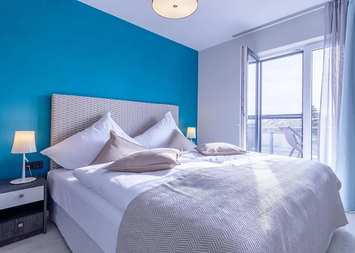 Apartment Boddenglueck Mit 2 Schlafzimmer Und Ostbalkon