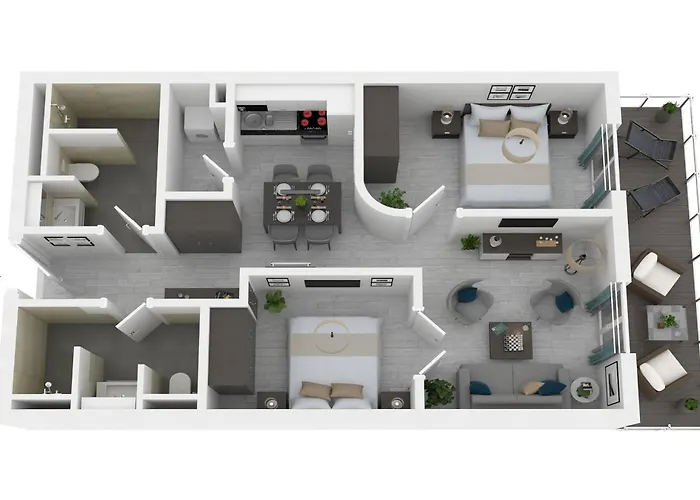 Boddenglueck Mit 2 Schlafzimmer Und Ostbalkon * Wustrow (Fischland)